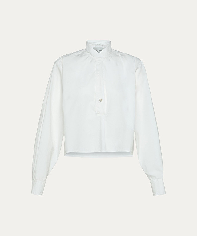 granddad-collar shirt in bci cotton