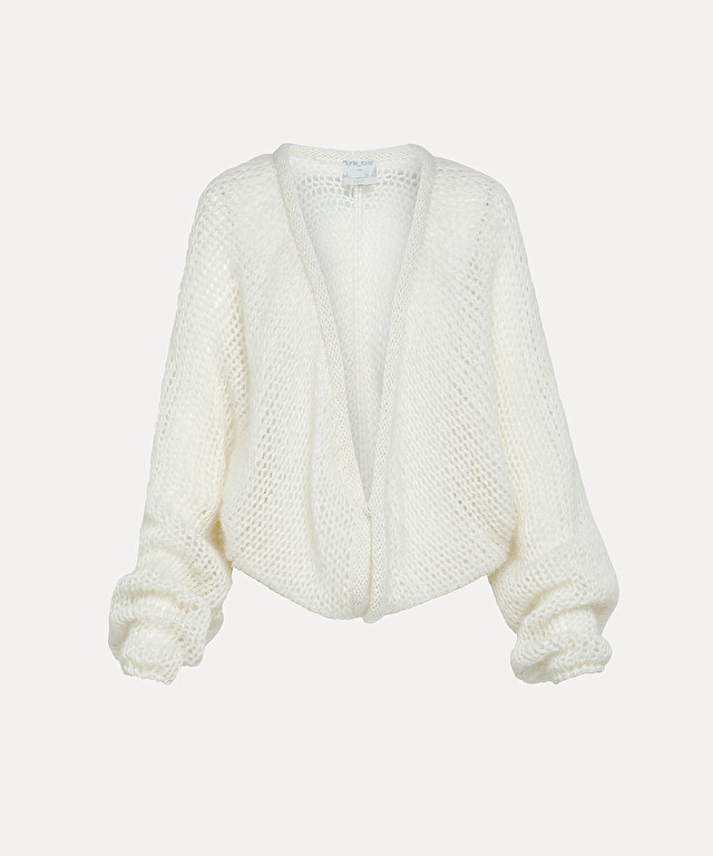cocoon cardigan in mohair
