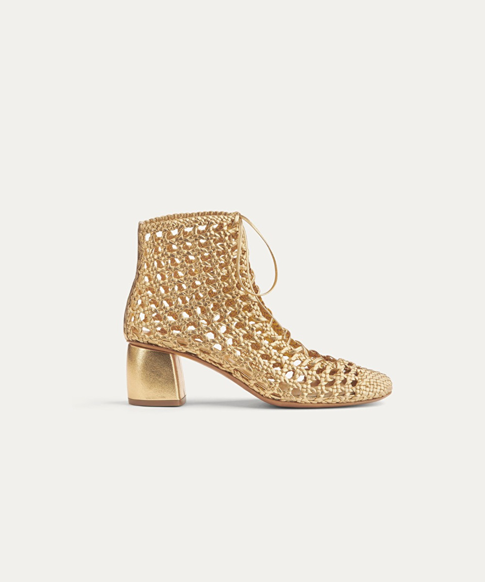 chic hand–woven ankle boot | forte_forte