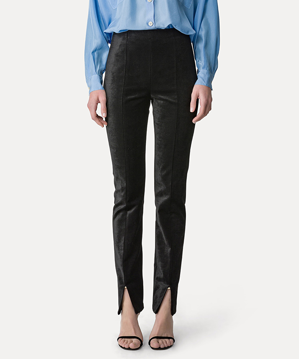 Cotton velvet double pleat trousers | GutteridgeEU | Men's  catalog-gutteridge-storefront