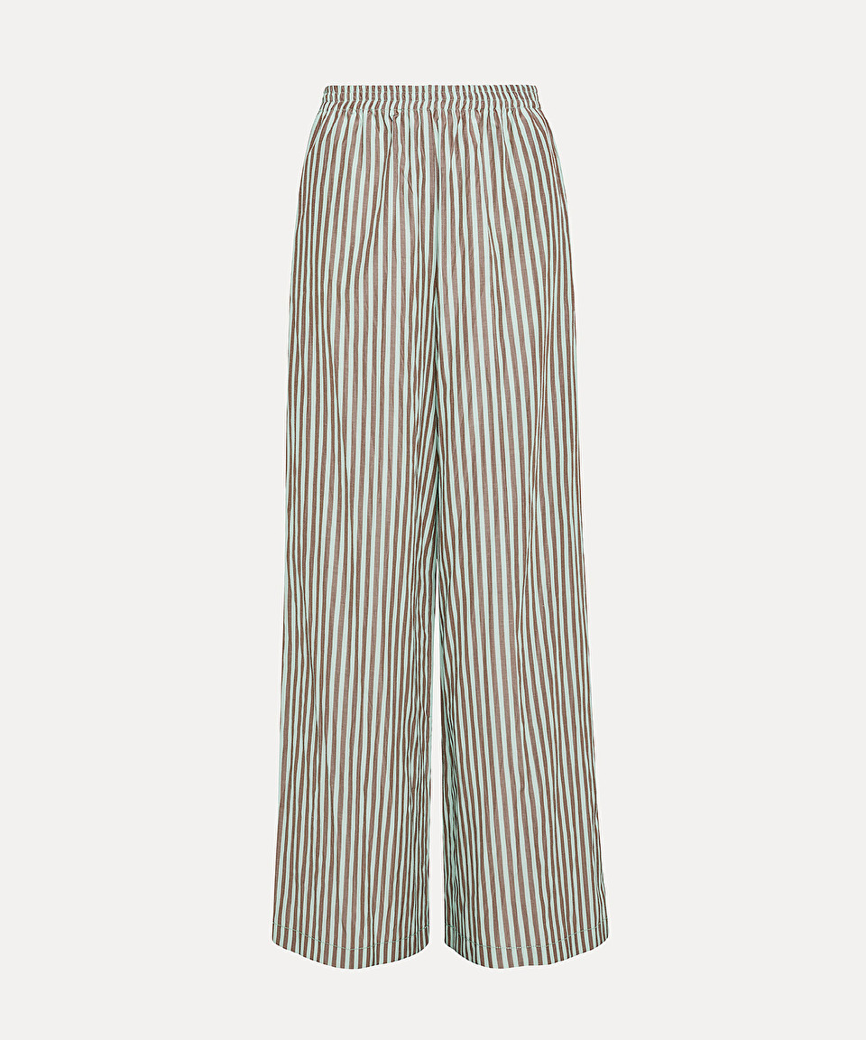 Stripe Palazzo Pant Set With Crop Top - Etsy